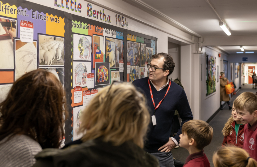 School corridor